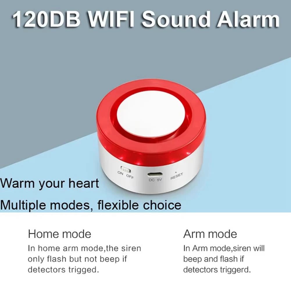 goodDT Tuya Smart WIFI Security Alarm System Alarm Kit Home Burglar Motion Door Window Sensor Compatible Google Home Alexa