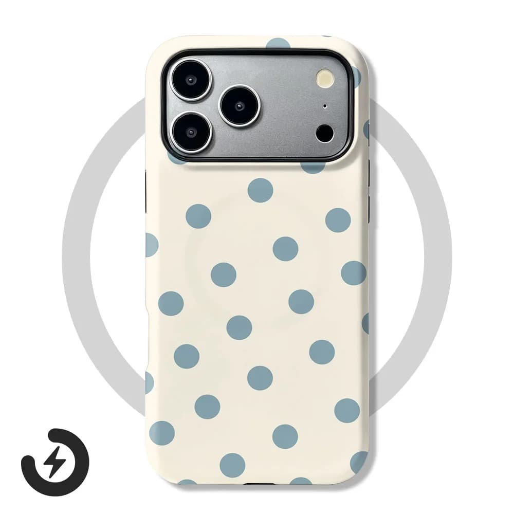 Magnetic Phone Case For Xiaomi Poco X7 F7 F8 X8 F6 F5 Pro Cute Wave Point 2 in 1 Film Shell Shockproof Bumper Cover