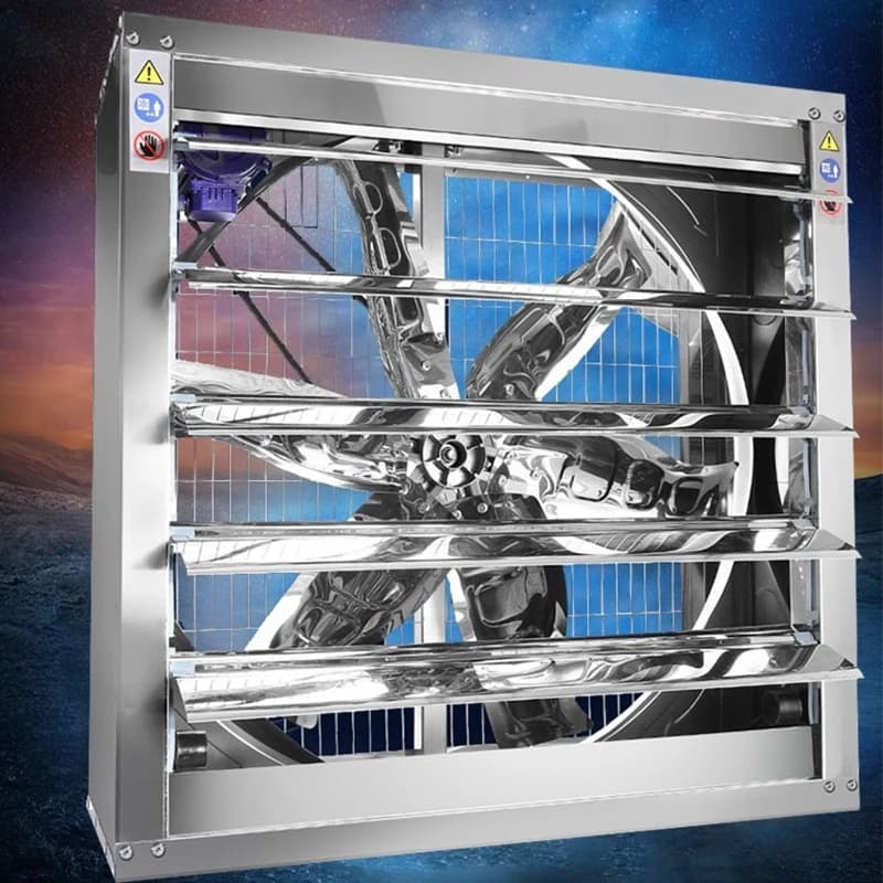 700*700 Ventilatore industriale Ventilatore di scarico Estrattore d'aria di grande volume d'aria Fabbrica Magazzino Ventilazione Raffreddamento Pressione negativa