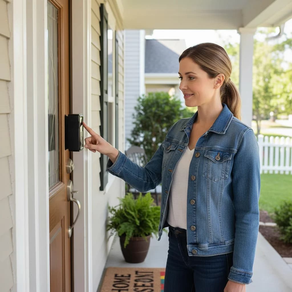 Campanello Wireless HD con Accesso Remoto, Visione Notturna a Infrarossi, Videocitofono di Sicurezza, Facile Installazione