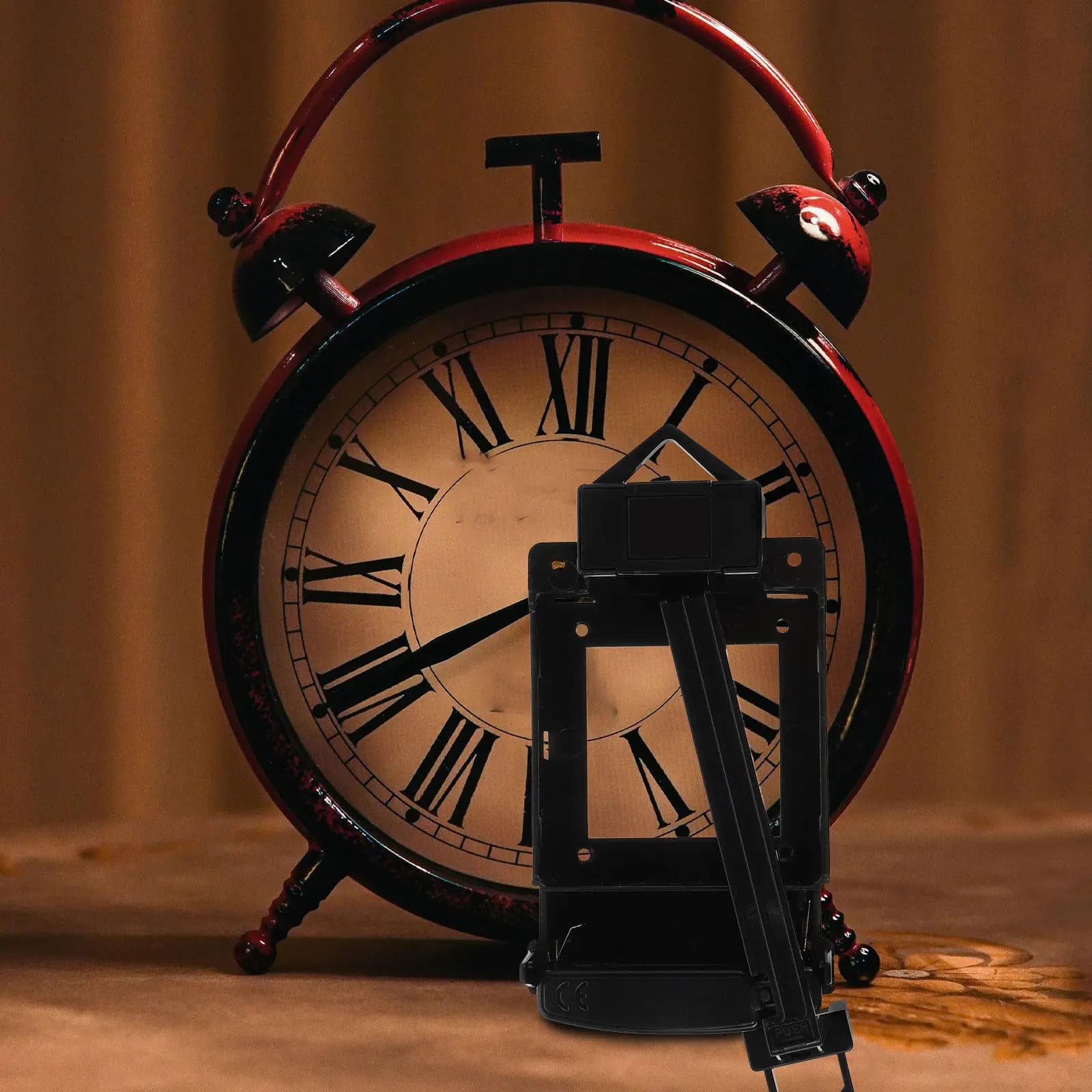 Meccanismo per Pendolo d'Orologio a Parete, Supporto Stabile fino a 100G, Facile Installazione, Ricambio per Orologi al Quarzo e Meccanici