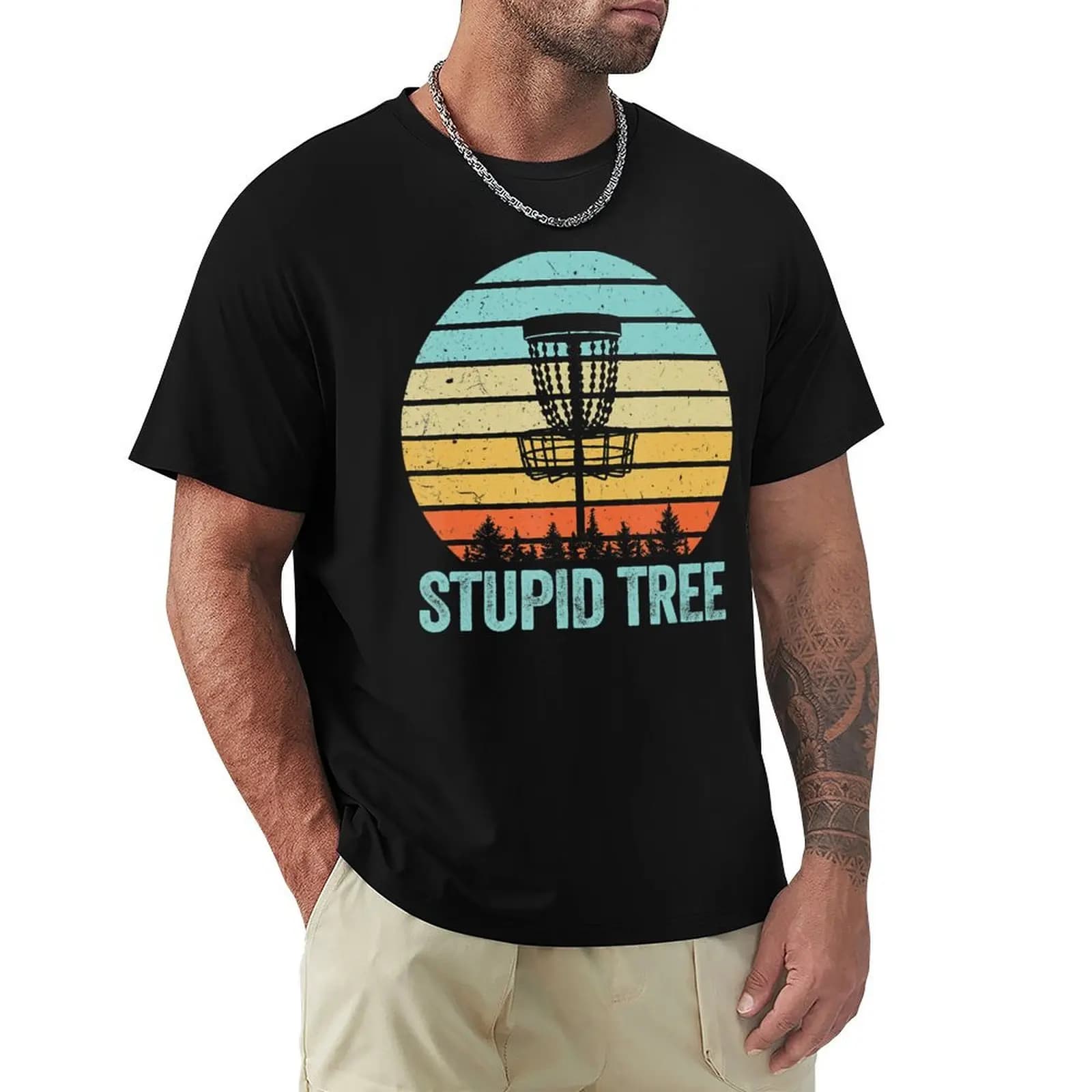 T-shirt divertente e originale per il disc golf, regalo per gli amanti del disc golf, maglietta estiva fresca e confortevole