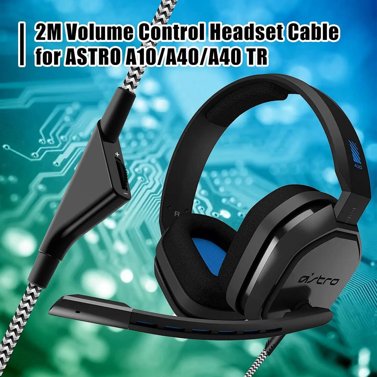 Astro A10 A30 A40, audio auxiliary cable with volume controller or deactivation function
