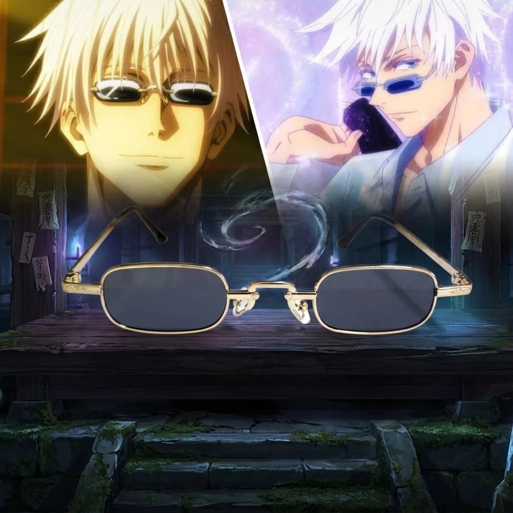 Accessories Anime Jujutsu Kaisen Movie Sunglasses Sunglasses Outdoor Sleep Gojo Satoru Leather Eye Mask Cosplay Gift Markets