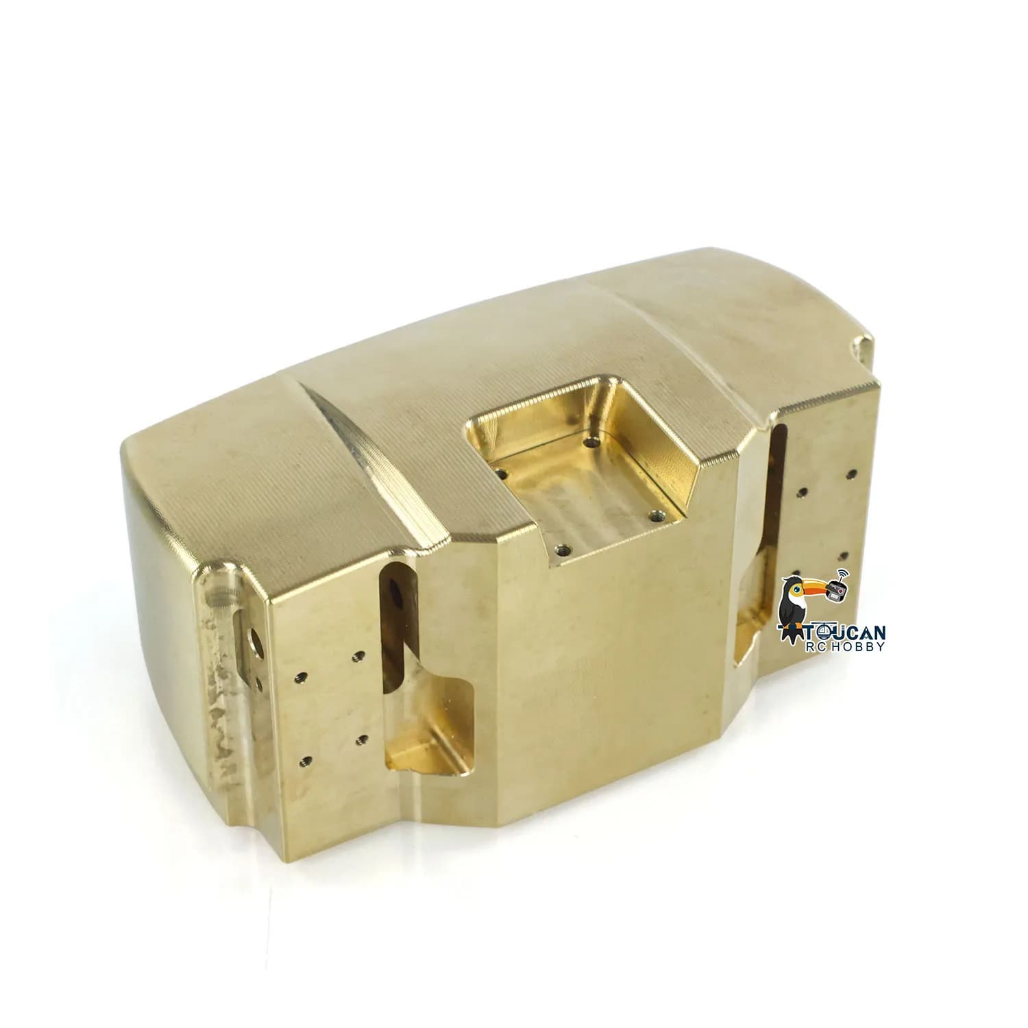 Contrappeso del modulo di aumento del peso anteriore in ottone per trattore idraulico RC LESU 1/14 AOUE 1050 camion agricolo auto agricola fai da te