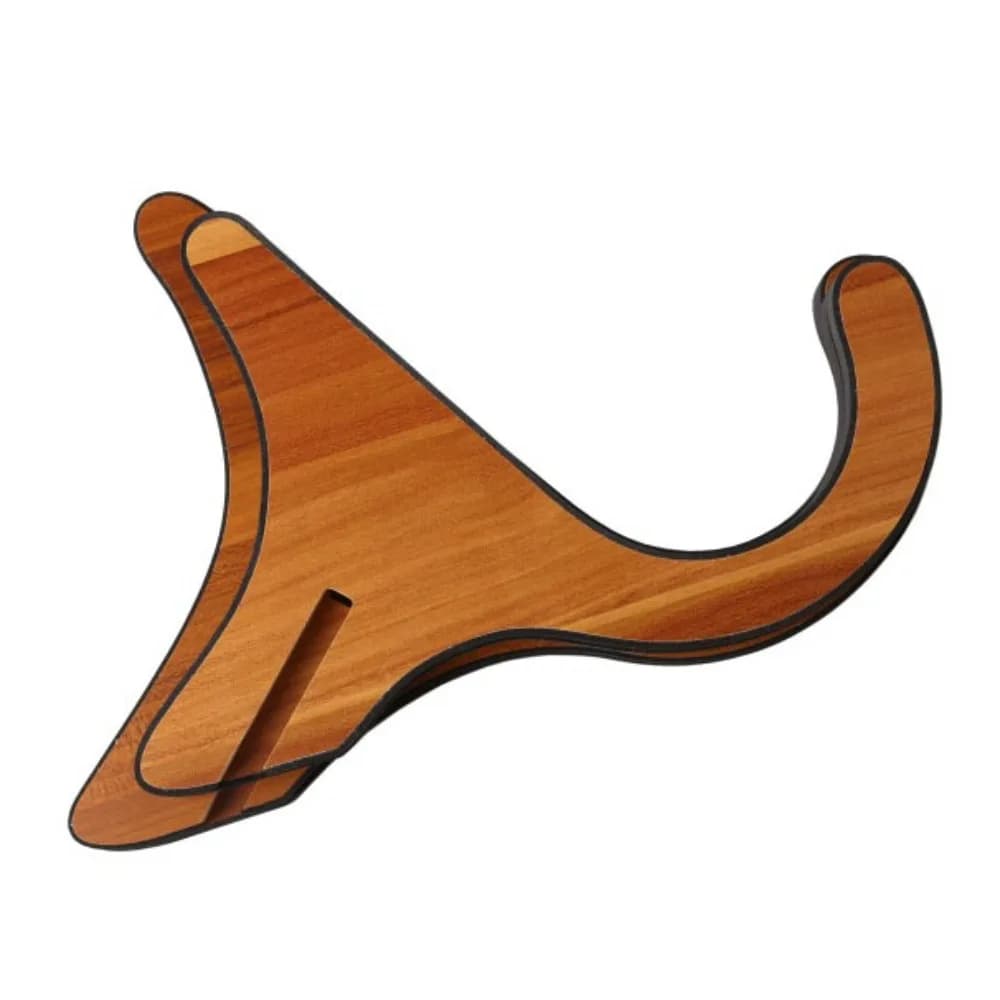 Espositore Ukulele Supporto in legno Pieghevole in legno Piccola chitarra Staffa in legno Violino verticale portatile Staffa in legno Ukulele