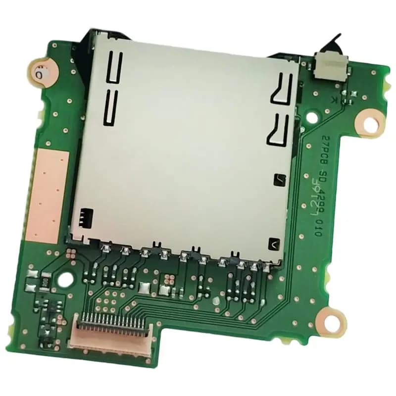 Nuovi ricambi intelligenti per Canon EOS 1200D Rebel T7 Kiss X70, scheda PCB per lettore di schede SD, accessori per riparazione fotocamera