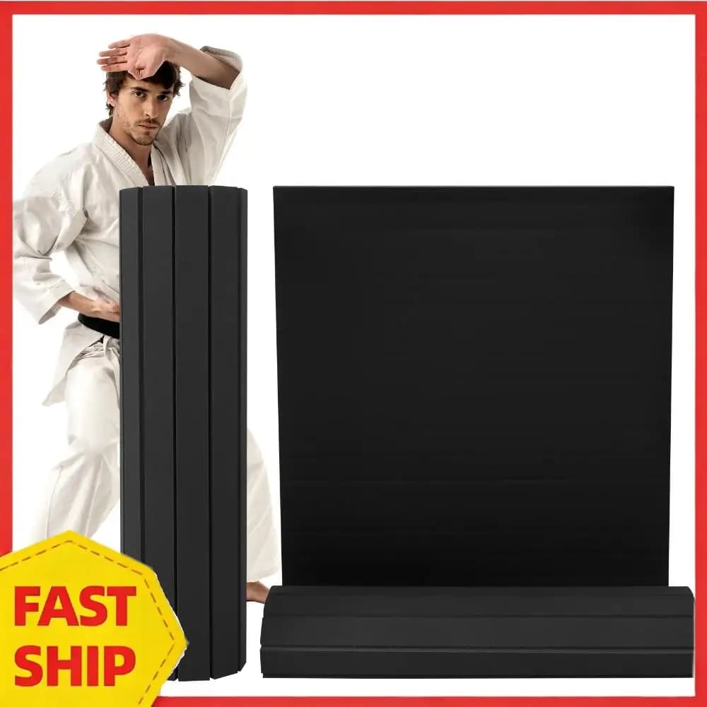 Exercise Mats in Gym 300x150x3cm, Indoor Gymnastics Mat with Anti-slip Surface for MMA, Cheerleading, Yoga