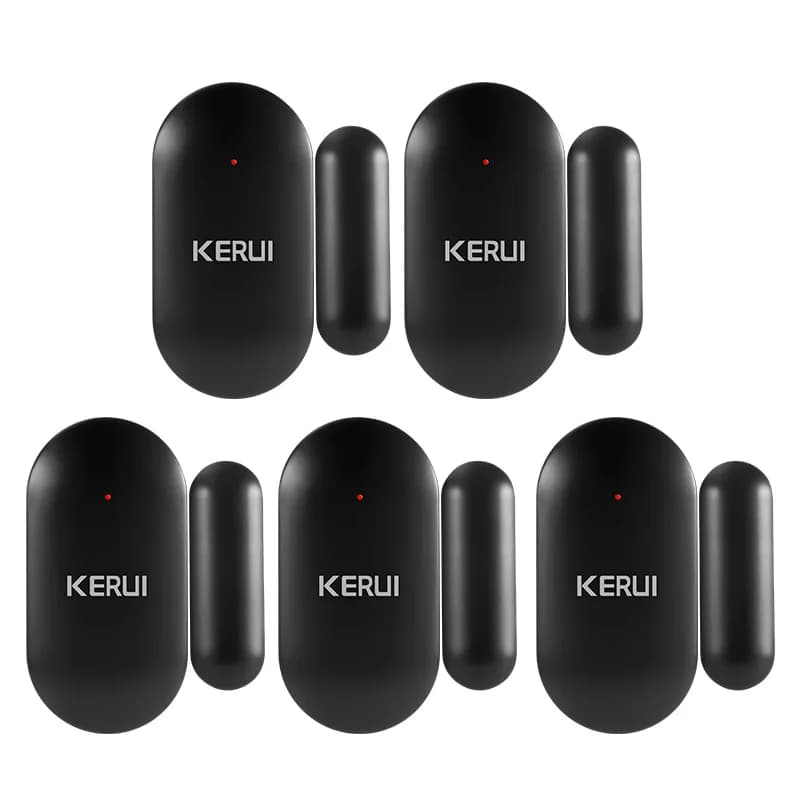 KERUI MC11 433 MHz Sensore magnetico per finestra senza fili Rivelatore Sensore porta per W202 W181 Sistema di allarme di sicurezza domestica Antifurto An-furto