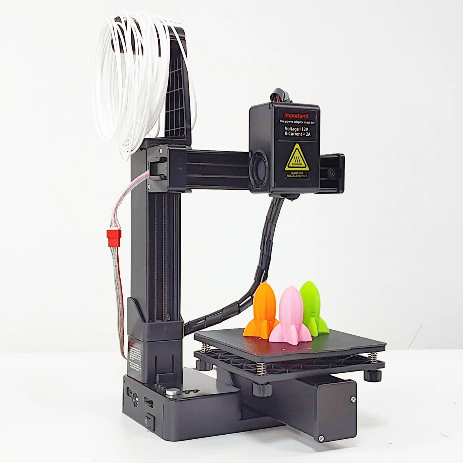 diFlash diNivel 3D Mini EasyThreed Printer Input Filament Compatible PLA TPU 1,75 mm Includes Power Adapter Children Gift