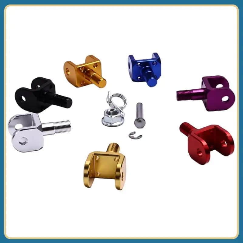 CNC Aluminum Foot Pegs Hanger+ Installation Kit for Surron Light Bee & E-Ride Pro 2.0, Electric Bike Accessories