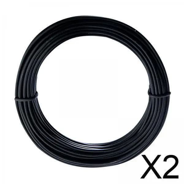 2x climbing straps for flower pots with stem for climbing plants in wire for bonsai for balcony