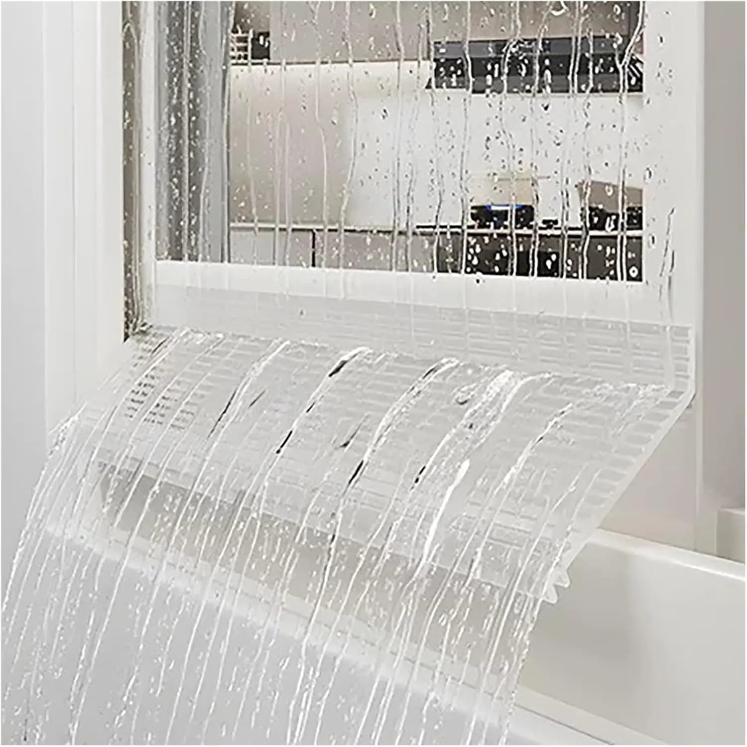 1PC Self-Adhesive Rain Drip Guard, Outdoor Window Rain Deflector/Edge Diverter, Weather Stripping Water Barrier