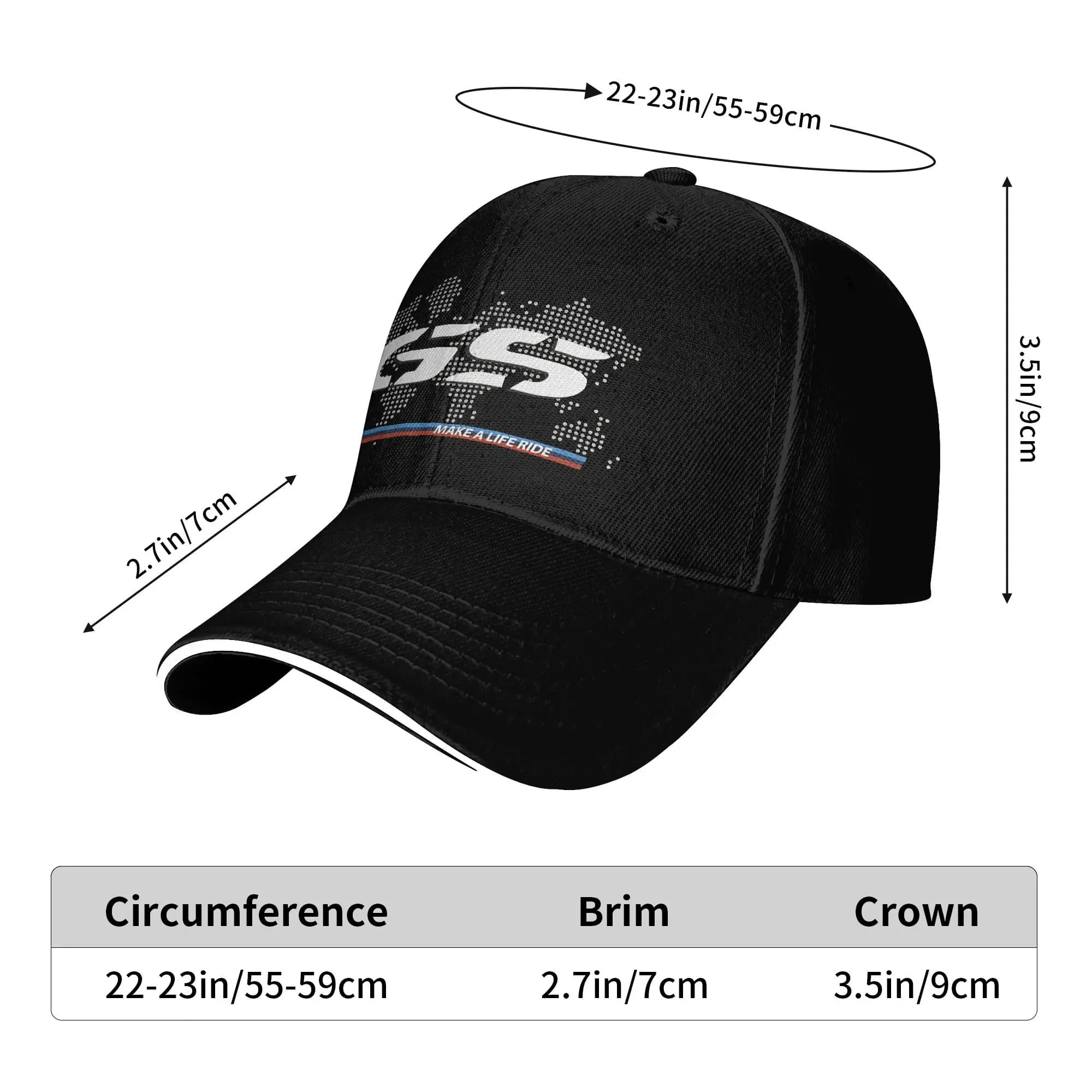 Make a Life Ride Baseball Cap GS MAP Women Men Print Trucker Hat Summer Stylish Kpop Rock Adjustable Baseball Caps