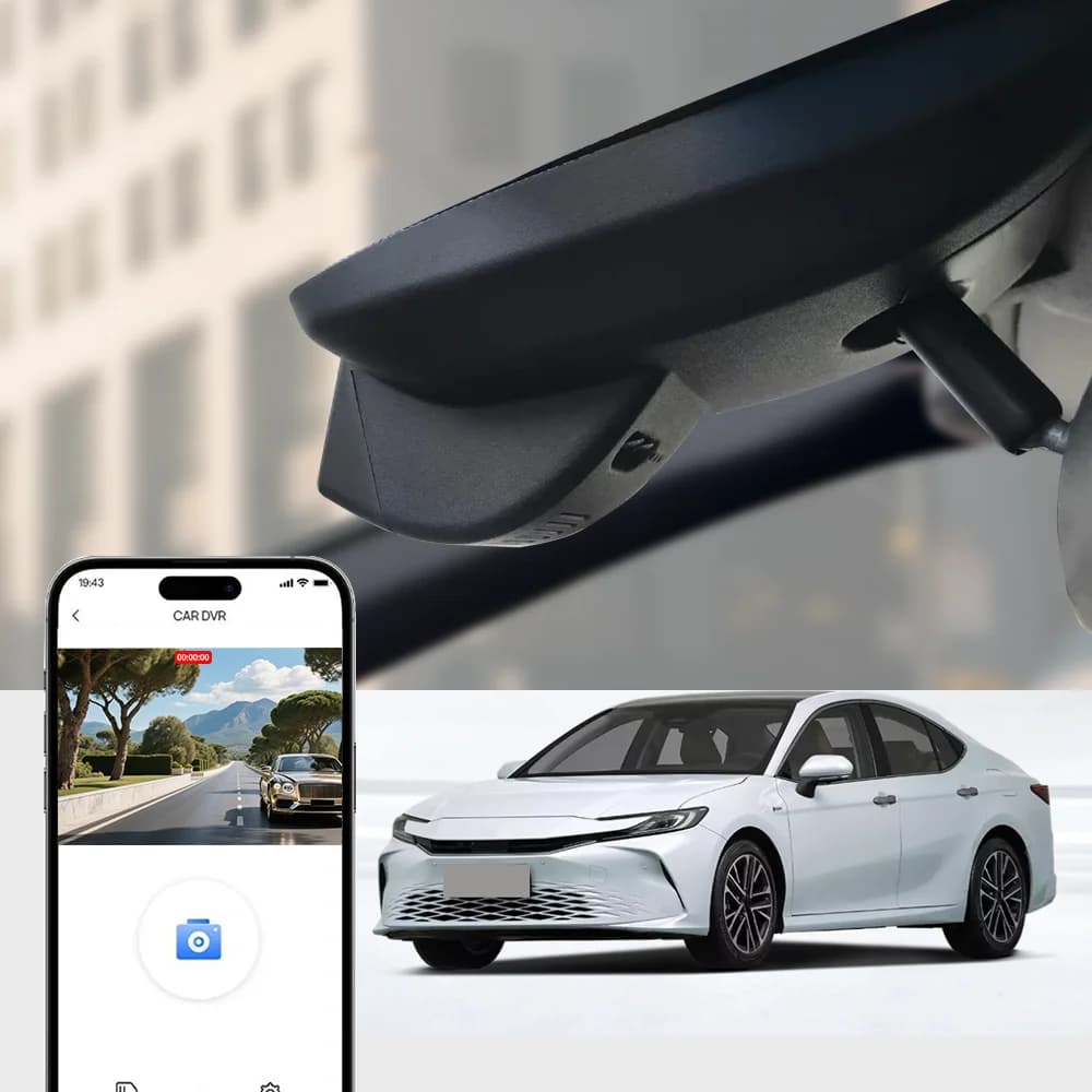 4K HD WIFi Auto DVR Videoregistratore Dash Cam Per Toyota Camry 70 V70 XV70 SE XLE Hybrid dal 2018 al 2023 DashCam Dispositivi Accessori