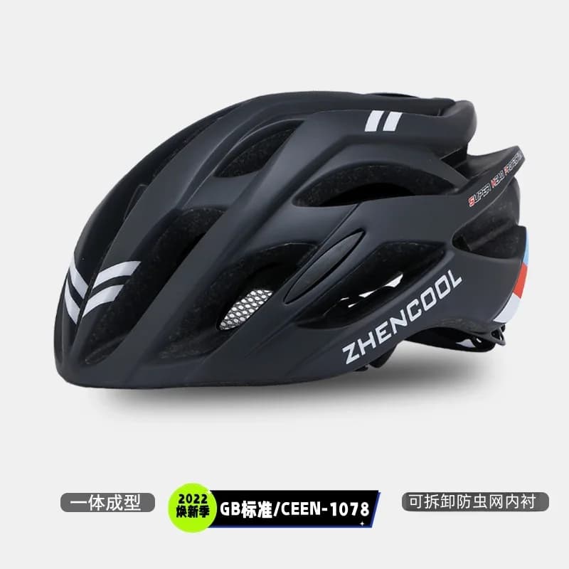 Casco da bicicletta da uomo per mountain bike, bici da strada, bici senza pedali, casco di sicurezza per skateboard, attrezzatura da ciclismo, regolabile 52-62CM