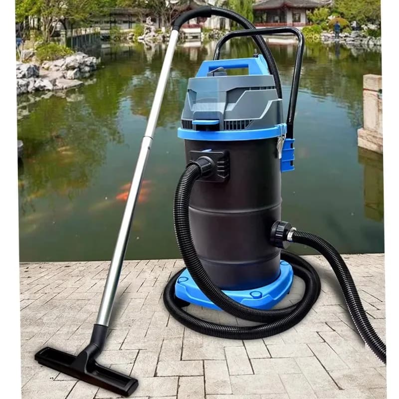 Aspirapolvere per piscina robot aspirapolvere portatile per laghetto per pesci bagnato e asciutto con sacchetto filtro