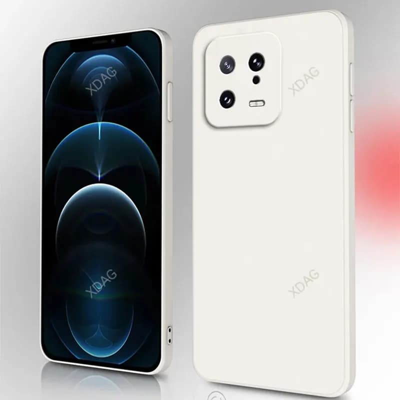 Custodia Protettiva in Silicone Liquido per Xiaomi 13 Pro Ultra Lite 13T Pro 13Pro 13Lite 13Ultra 5G, Morbida e Antiurto