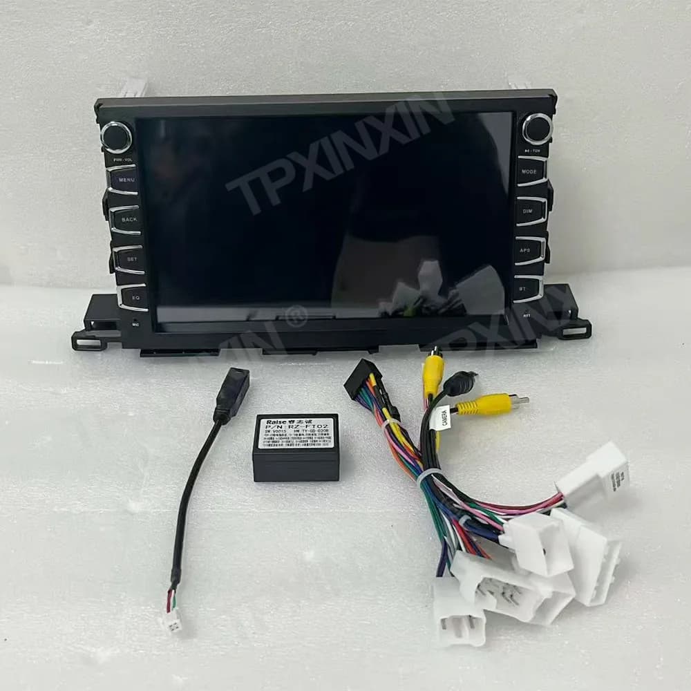 For Toyota Highlander 2015~2021 Android Auto Carplay Car Radio Stereo Automotive Multimedia Player GPS Navigation Head Unit