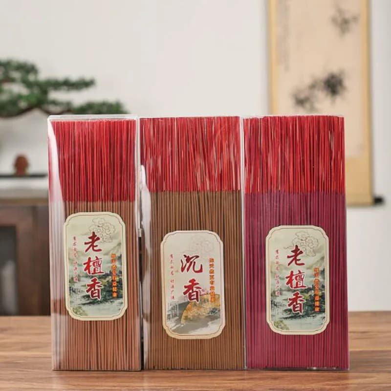 Natural Old Sandalwood Bamboo Stick incenso Buddha Household Indoor aromaterapia incenso culto fragranza prodotto