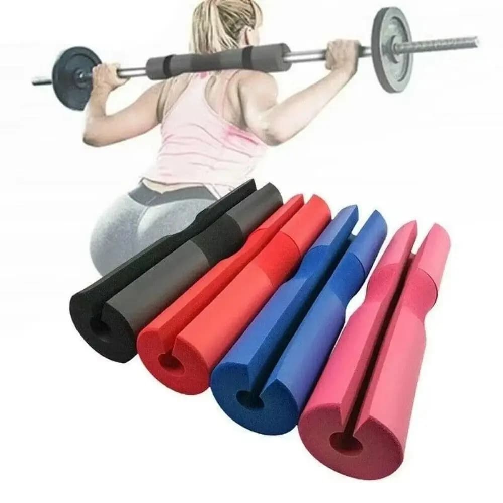 Shoulders Support Arc Design Foam Barbell Pad Foam Comfortable Barbell Pad Wear-resistant Light Weight Bar Pad Hip Thrusts