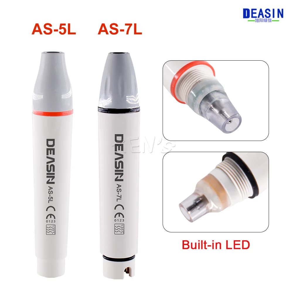 Dentale Ad Ultrasuoni Piezo Scaler Manipolo Ad Ultrasuoni Dentista Scaling Maniglia A LED Adatta per Maniglia Strumento di Sbiancamento Dei Denti Orale