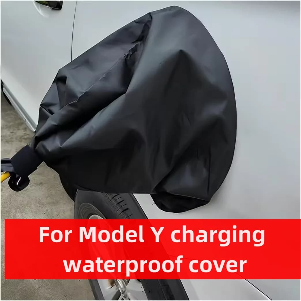 Protective cover for auto charger car charger car cover waterproof Oxford snow cover for Tesla Model y