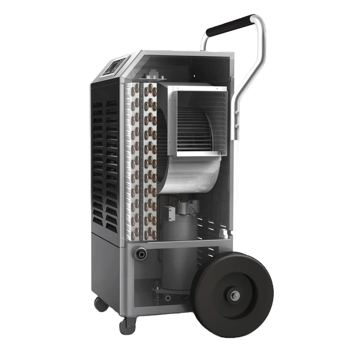 Deumidificatore Intelligente da Ufficio 220V/50Hz 90L/Giorno, Deumidificatore Mobile, Deumidificatore Domestico a Compressore