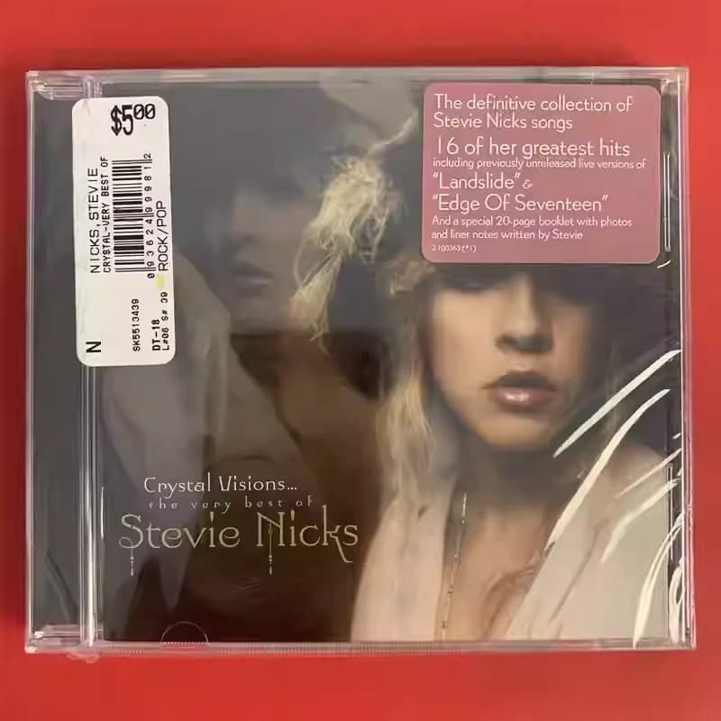Album Pop & Soft Rock by Stevie Nicks, Music CD 'Crystal Visions', The Best Musical Collection by Stevie Nicks, Musical Collection for Festivals