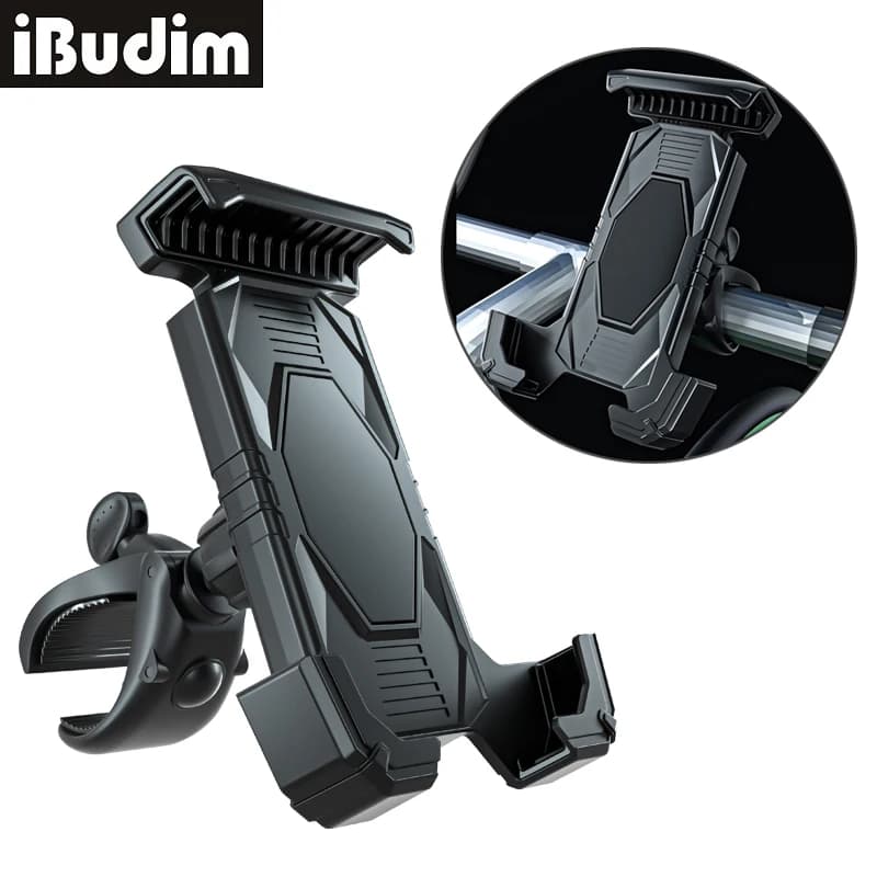 Supporto per telefono per bicicletta MTB Scooter Bici Manubrio per moto Supporto per smartphone Clip di navigazione GPS Staffe per cellulare per ciclismo