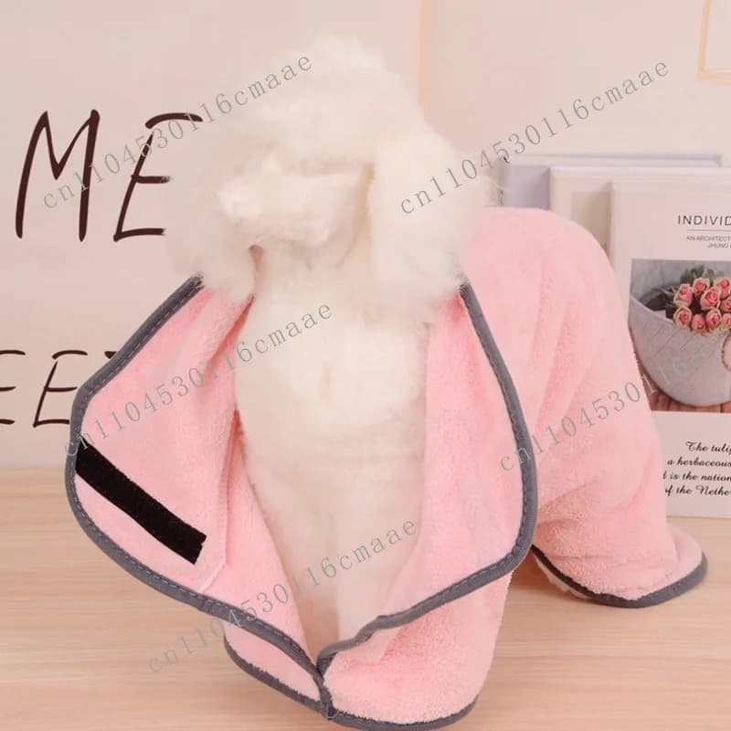 Pet bath towel Quick-drying towel Pet store same absorbent bathrobe Cat drying artifact Bath products