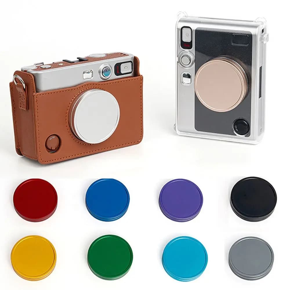 Waterproof Anti-dust aluminum alloy lens cap for Fujifilm instax mini EVO