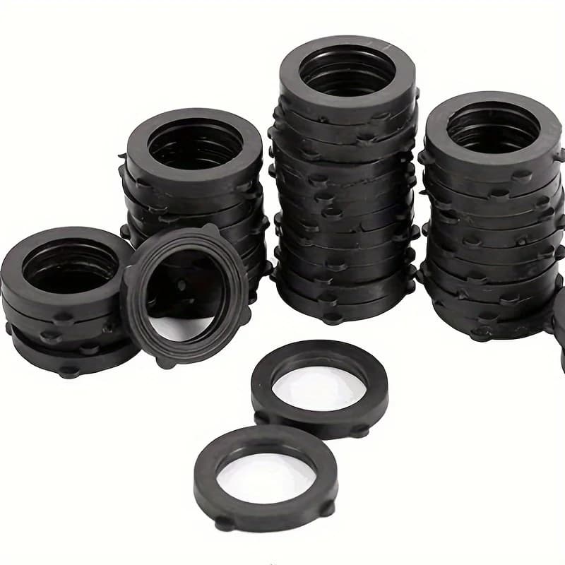 Hose Washers Rubber Washers Seals, Fit All Standard Garden Shower Hose and Water Faucet Fittings, Garden