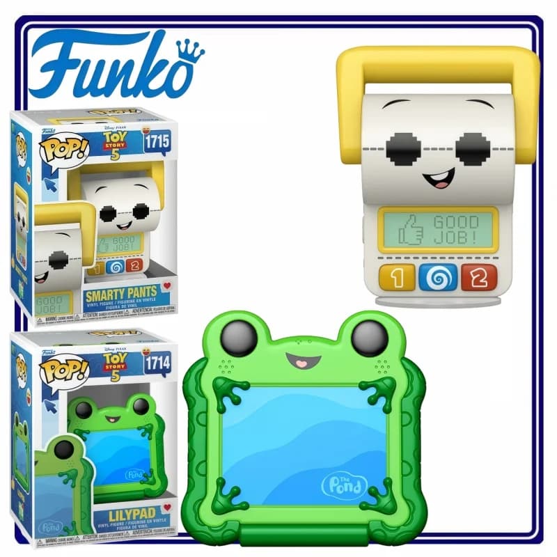 Funko Pop Toy Story 5 Stinky Smarty Xiao He Tablet Peripheral Figure Desktop Ornament Collectible Model Home Decor Gift for Fans