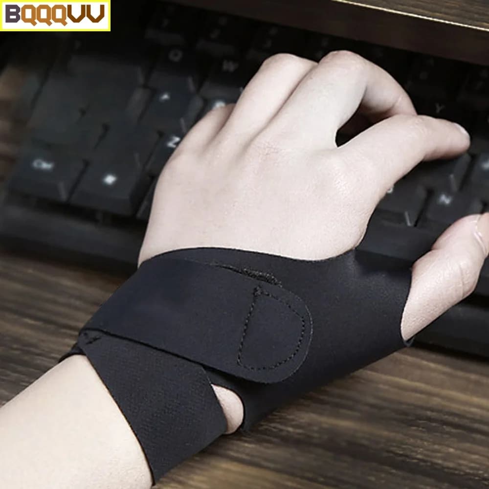 Supporto Ultra Sottile per Polso e Dita, Stabilizzatore per Artrite e Sindrome del Tunnel Carpale, Protezione per Sport