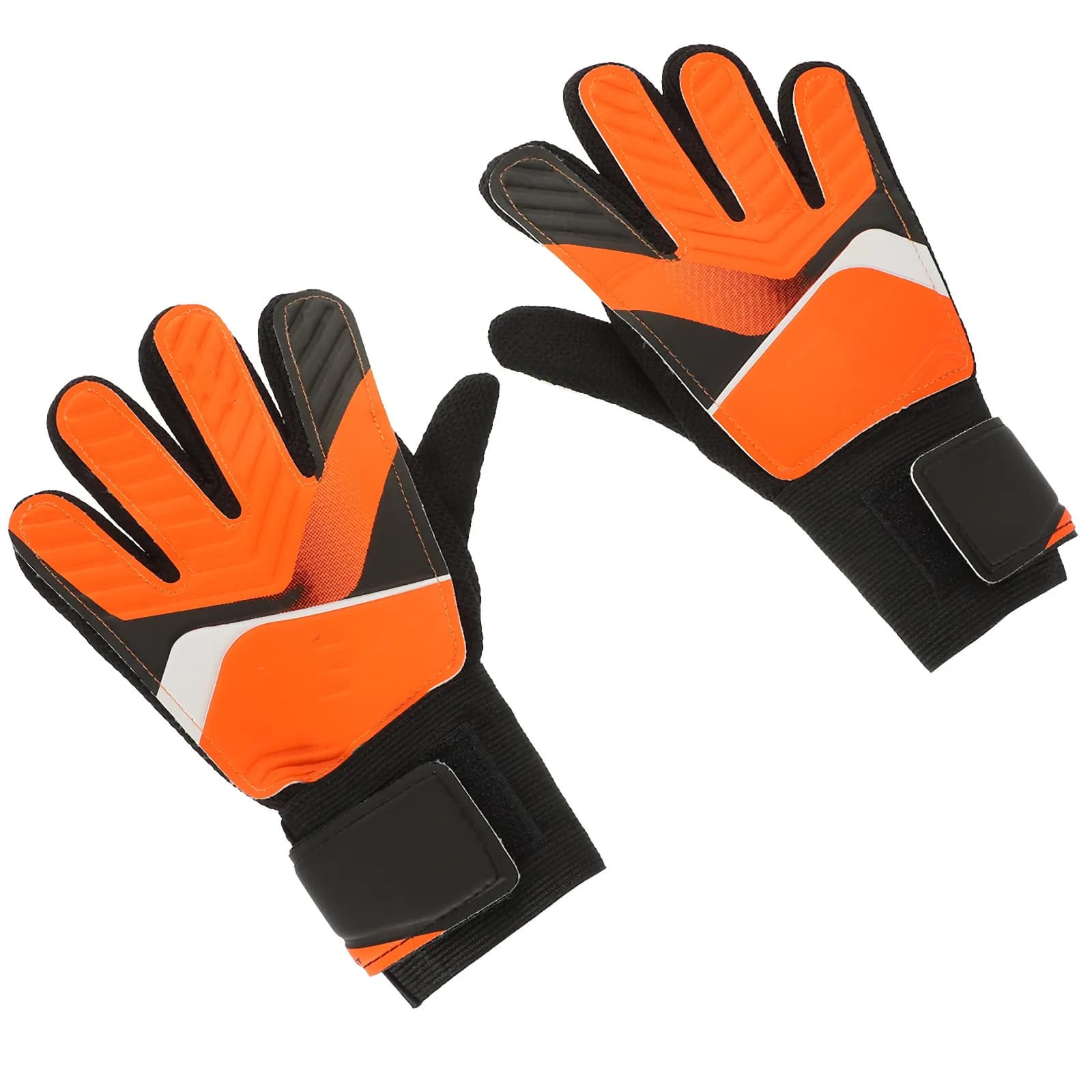 1 paio di guanti da calcio anti-collisione con palmo in lattice, guanti da allenamento traspiranti e resistenti all'usura per la protezione delle mani