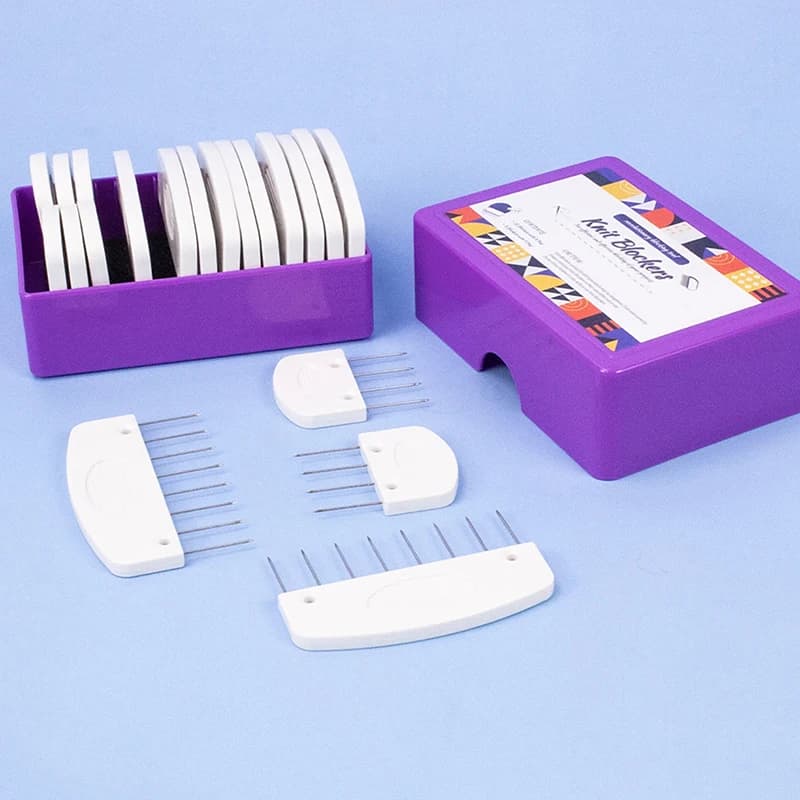 Set di 20 Bloccatori per Maglieria in Acciaio Inossidabile, Pettini e Perni per Bloccare Lavori a Maglia con 2 Diverse Misure per Forniture Fai-da-te per Lavori a Maglia e Uncinetto
