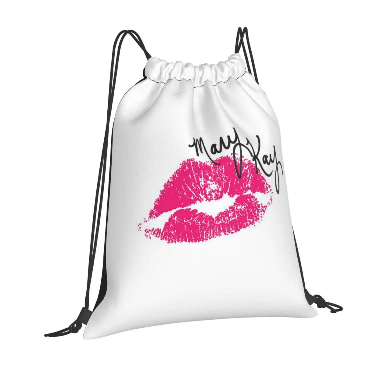 Mary Kay Cosmetics Backpacks Portable Drawstring Bundle Pocket Storage Bag Book Bags for Travel School