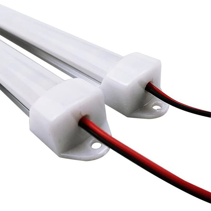 5 pz 25 cm 50 cm 5050 5630 LED Striscia Dura Tubo LED Barra Rigida 12 V 24 V 3000 K 4000 K 6000 K Camion Negozio di Gioielli Lightbox Cabinet