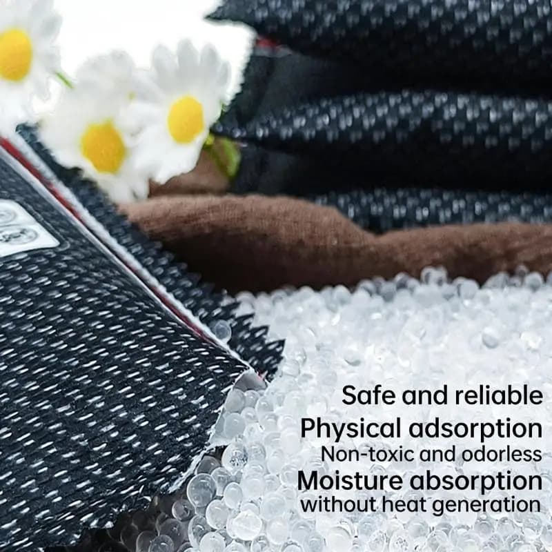 J0MA Pet And Silica Containing Car Dehumidifier With Visual Wetness For Small