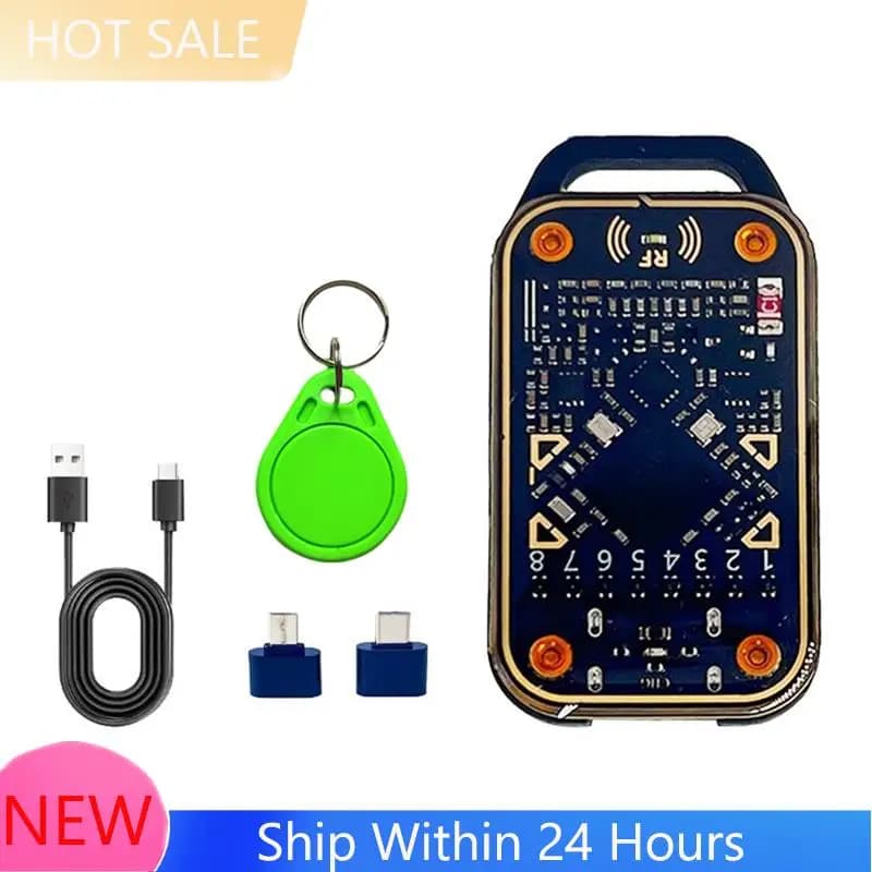 【DISPONIBILE】Lettore di Chip Smart Chameleon Ultra + Emulatore RFID per Portachiavi UID 125K 13.56M, Duplicatore di Carte NFC