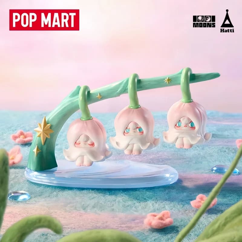 2026 Original POP MART 1001MOONS Wind's Intention Series Blind Box Cute Cartoon Anime Figures Desktop Decor Toys Christmas Gifts