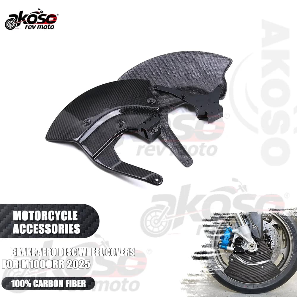 Freno Aero Disco Copriruota Protezione Reale 3K In Fibra di Carbonio Forniture Moto Per BMW S1000RR R M1000RR M1000R S1000XR M1000XR