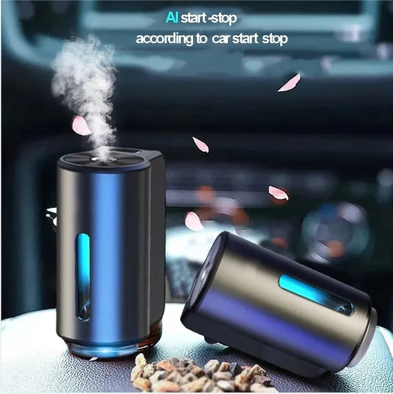Deodorant for cars with three levels of adjustable intensity, auto aroma diffuser, portable deodorant scent
