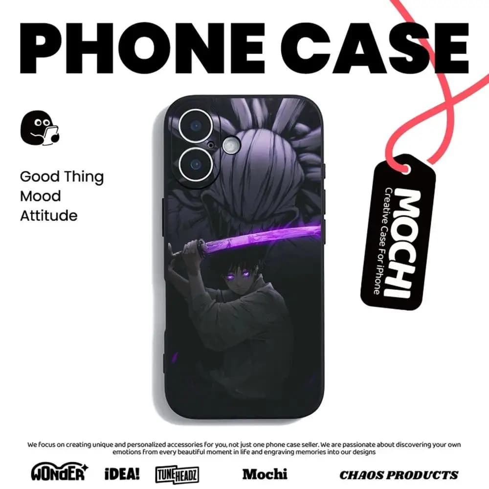 Hot Jujutsu Kaisen Yuta Okkotsu Phone Case Soft black Shockproof Cover For iPhone17 air 16 e 15 14 13 12Plus Mini Pro Max