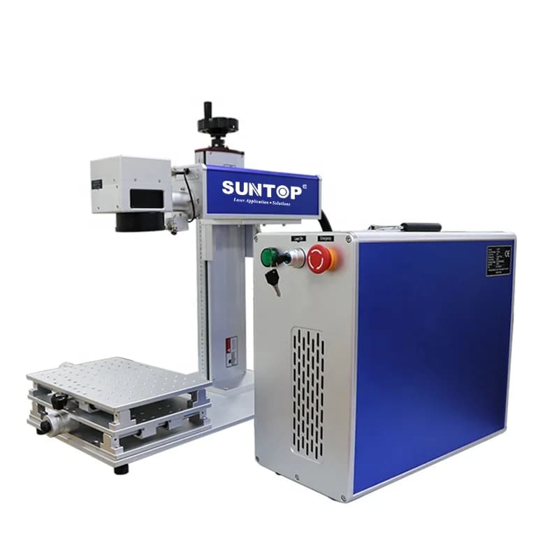 Macchina laser industriale portatile di piccole dimensioni per marcatura e incisione di loghi