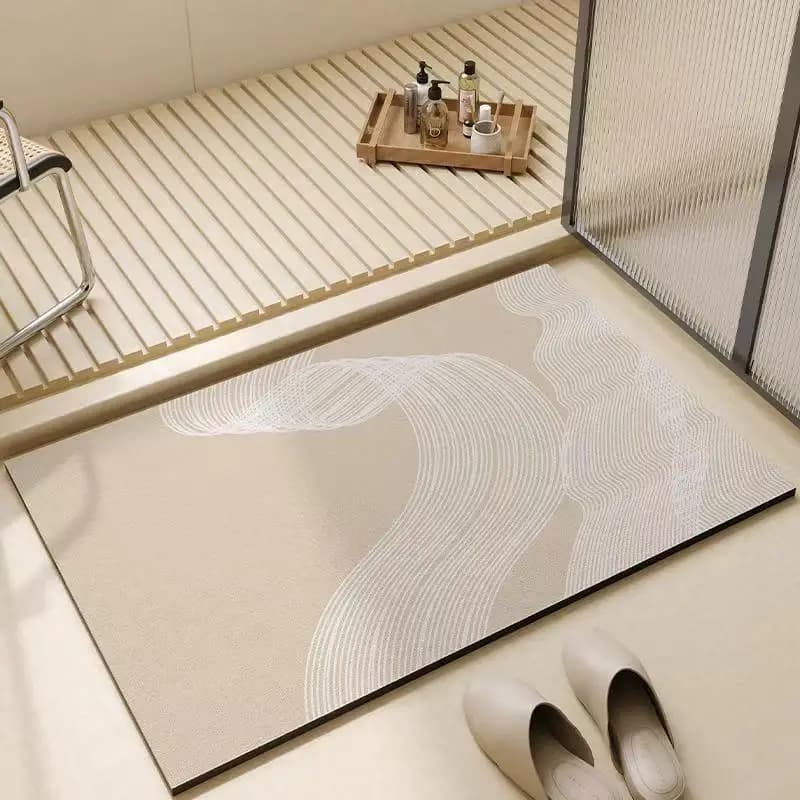 Bathroom absorbent diatom mud toilet non-slip doormat toilet toilet floor mat toilet carpet