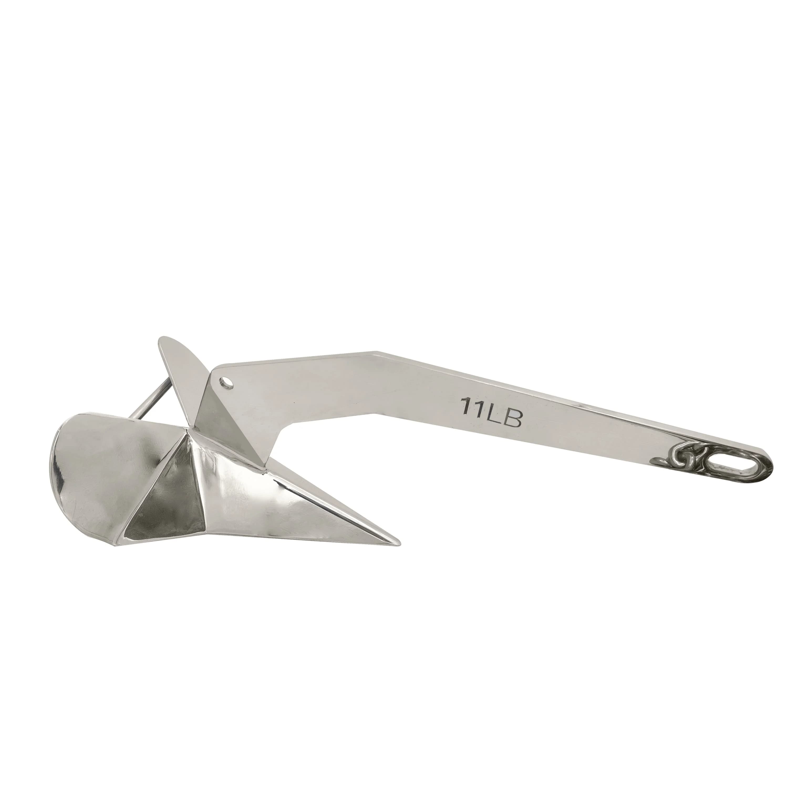 Accessori marini Ancora per barche da 10 kg (22 libbre) Ancora triangolare per ancoraggio Delta in vendita