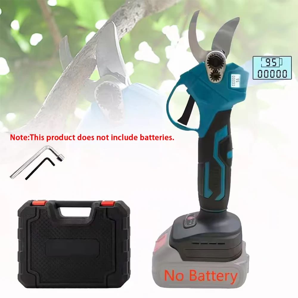 Electric pruning shears without brushes Power supply for electric garden tools 1 box Battery garden scissors Fruit tree suitable Makita 20V Battery free