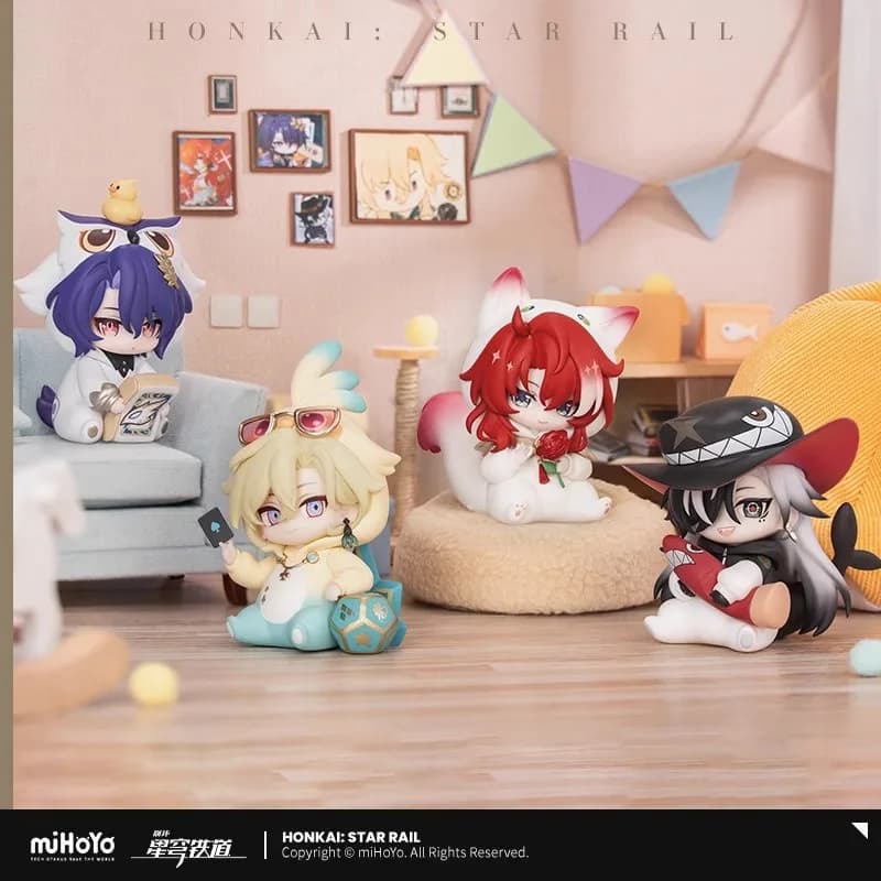 Ufficiale Honkai Star Rail Avventurine Argenti Gioco da tavolo Figurine Articoli decorativi Cosplay Anime Merchandise Regali di festa